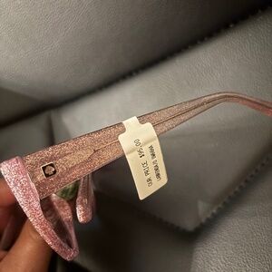 Pink Glitter Kate Spade sunglasses